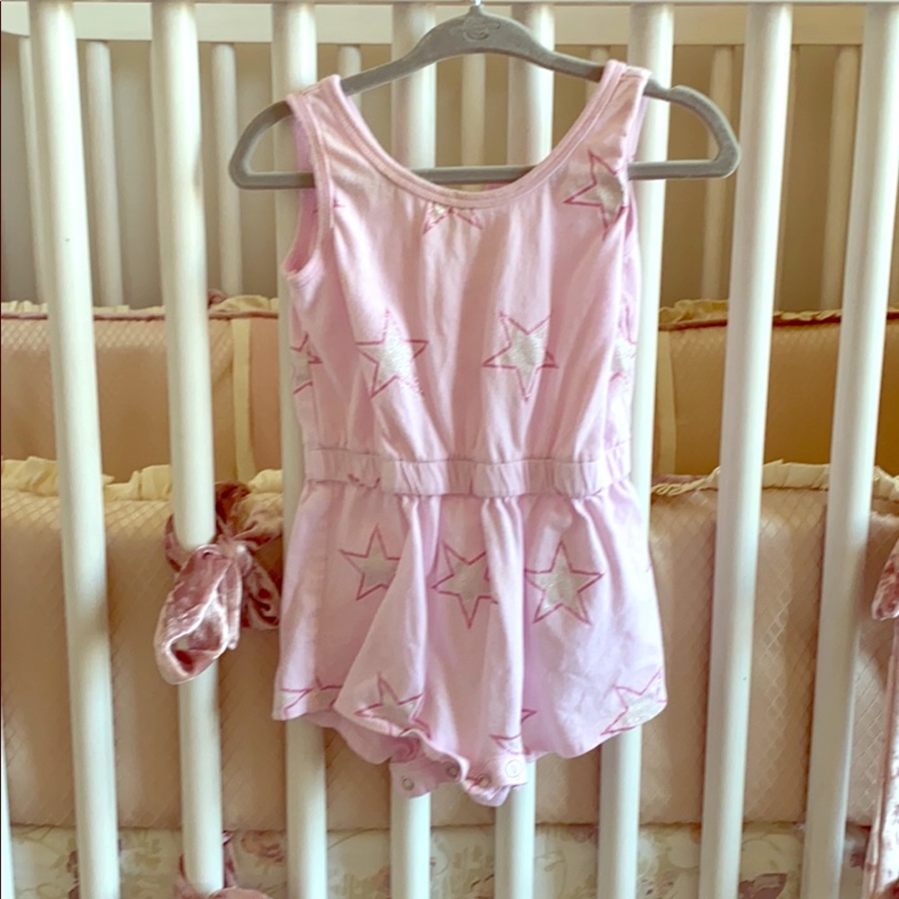 Converse Pink Romper w/ Stars